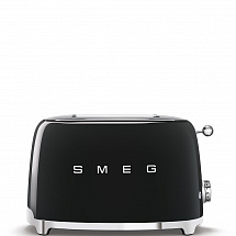 Тостер на 2 ломтика 950Вт."Smeg" черный