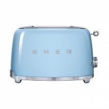 Тостер на 2 ломтика 950Вт."Smeg" пастельный голубой