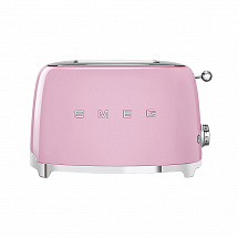 Тостер на 2 ломтика 950Вт."Smeg" розовый