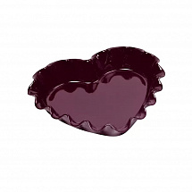 Форма для пирога «Сердце» Emile Henry, цвет: инжир