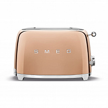 Тостер на 2 ломтика 950Вт."Smeg" розовое золото